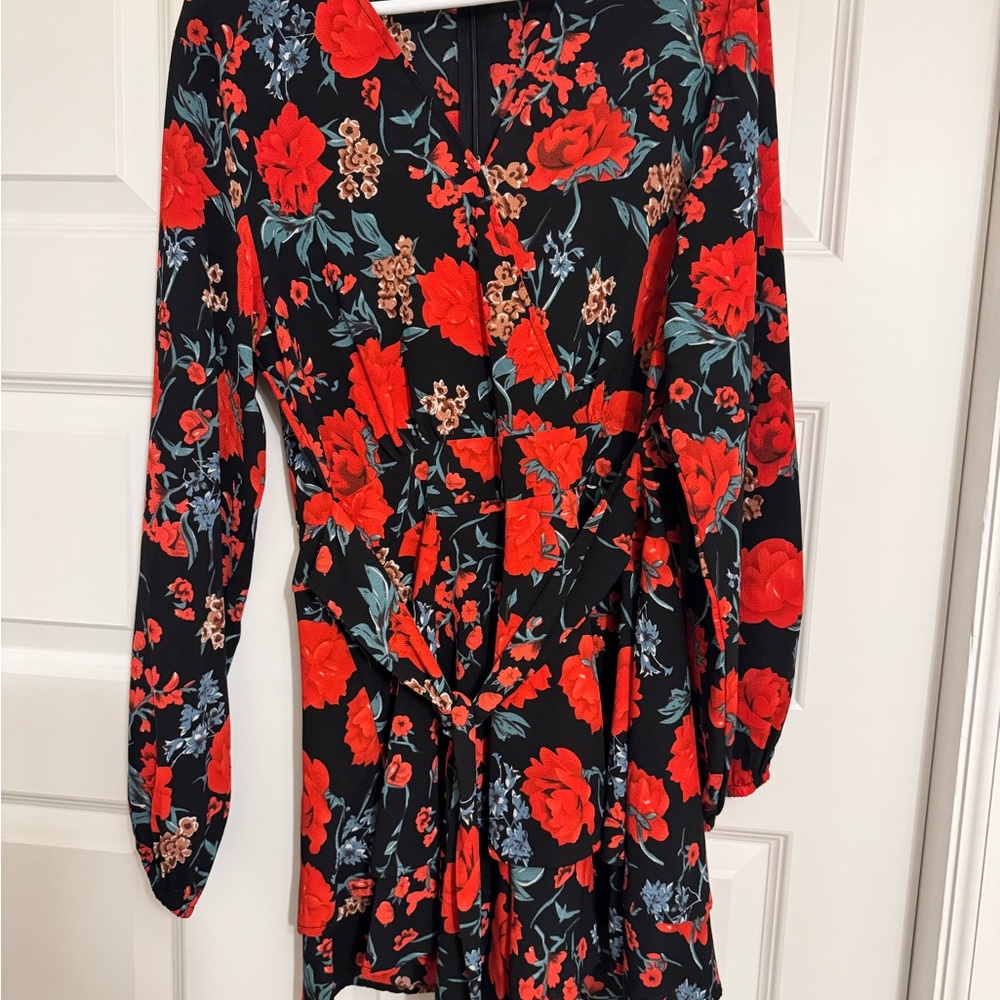 Floral Long Sleeve Romper